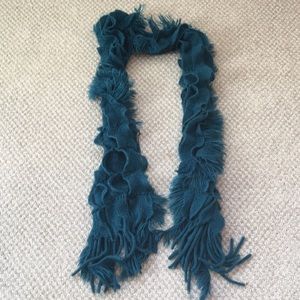 Blue scarf